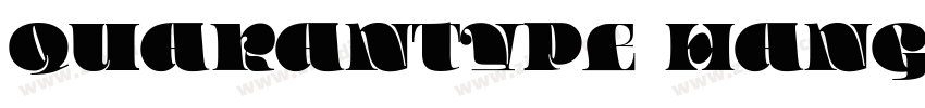 Quarantype Hangout R字体转换